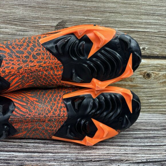 Size 11 USED Nike Vapor Edge Pro OBJ 3M Print Football Cleats Orange CI4757-002 main image 9